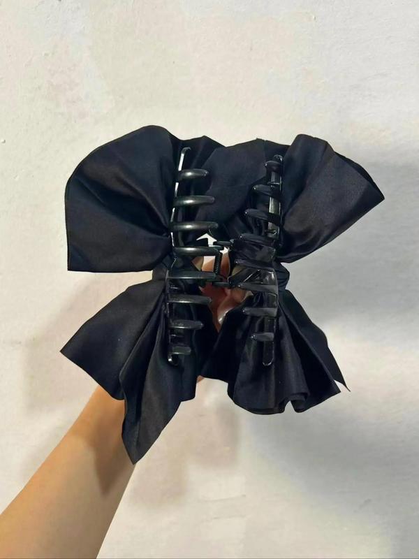 Women's Elegant Bowknot Design Hair Claw, Cute Trendy Hair Claw, Fashionable Hair Accessories for Daily & Party Hairstyle Decoration