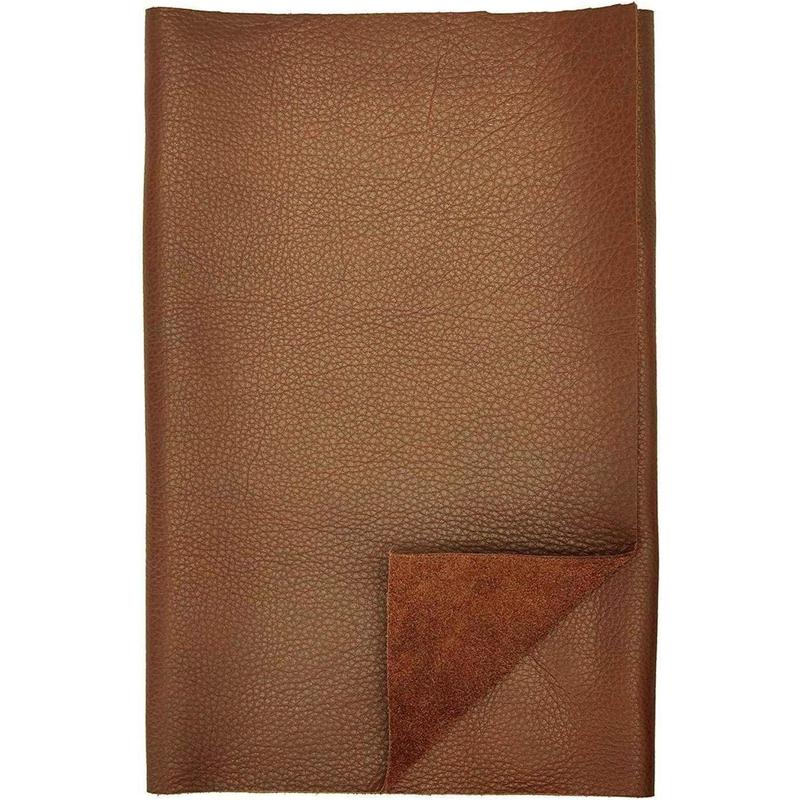 Brown leather is soft and durable, versatile leather for art, crafts, accessories and more