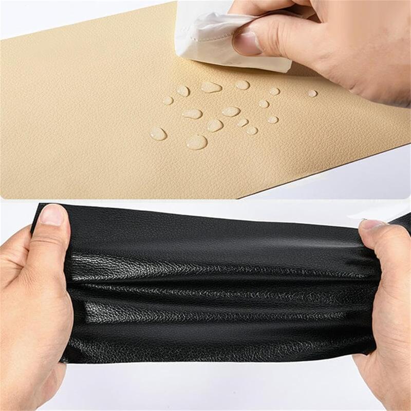 Leather Repair Patch, 20X54 Inch Repair Patch Self Adhesive Waterproof, DIY Large Leather Patches for Couches, Furniture, Kitchen Cabinets, Wall