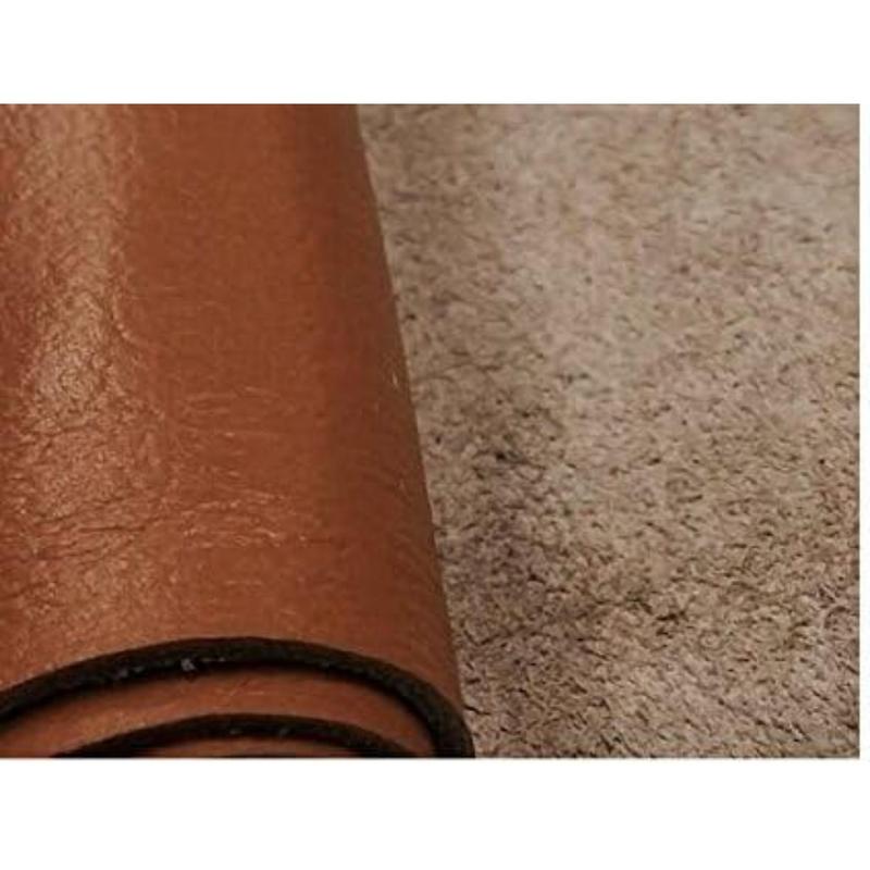 Brown leather is soft and durable, versatile leather for art, crafts, accessories and more