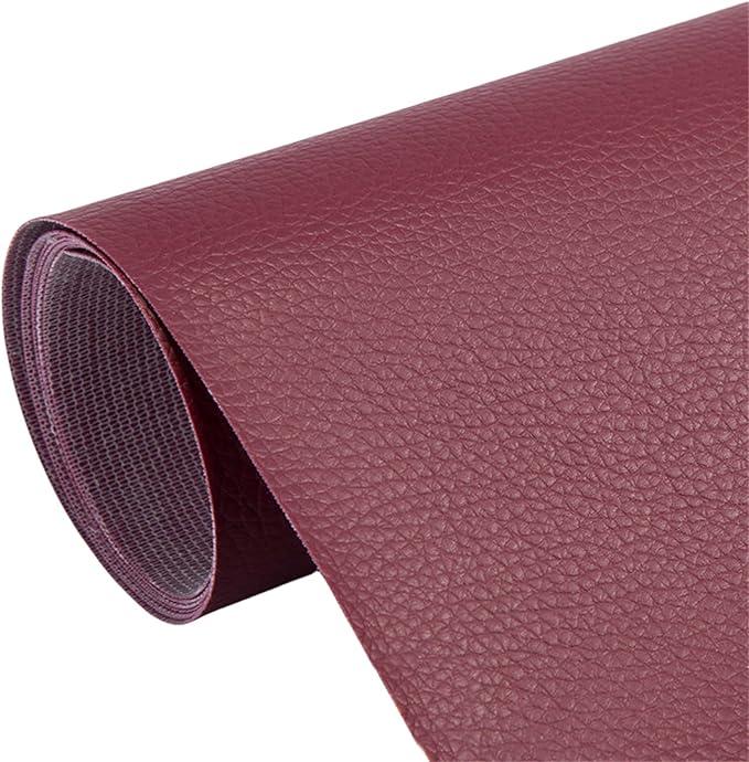 Self-Adhesive Leather Refinisher Cuttable Sofa Repair,PVC Leatherette Waterproof Upholstery Fabric,Leather Stickers Self Adhesiveleather Repair Patch,