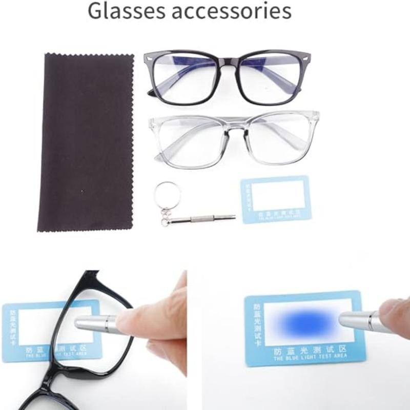 Handmade sports glasses blue light glasses, suitable for both men and women - young, fashionable, lightweight, portable Sporty Letter for daily use