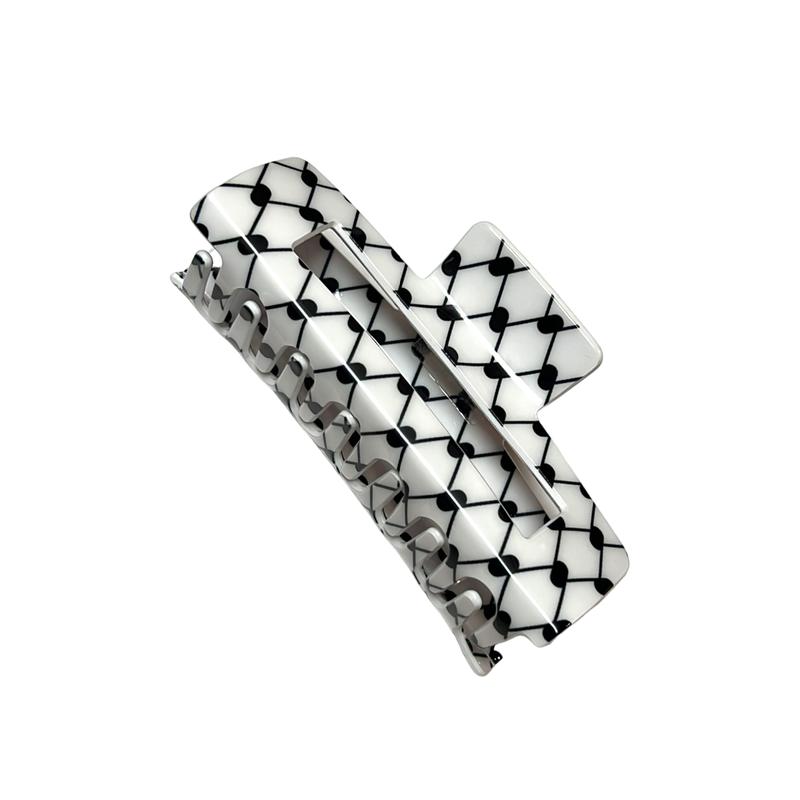 Keffiyeh Hair Clip Large Hatta kufiya Hair Claw