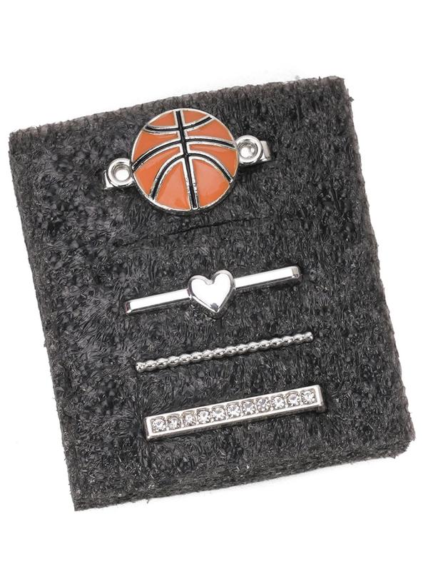 Basketball Charm Watchband Decoration Ring, Fashion Watch Band Accessories for Women & Men, Trendy All-match & Exquisite Watch Band Accessories for Birthday Gift