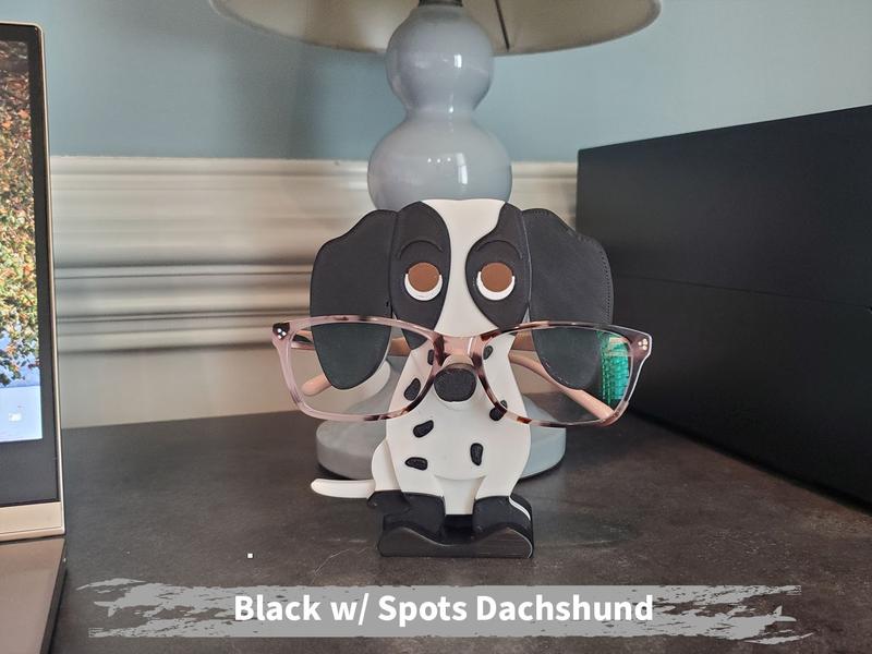 Dachshund Eyeglass or Sunglass holder, Unique Gift Idea