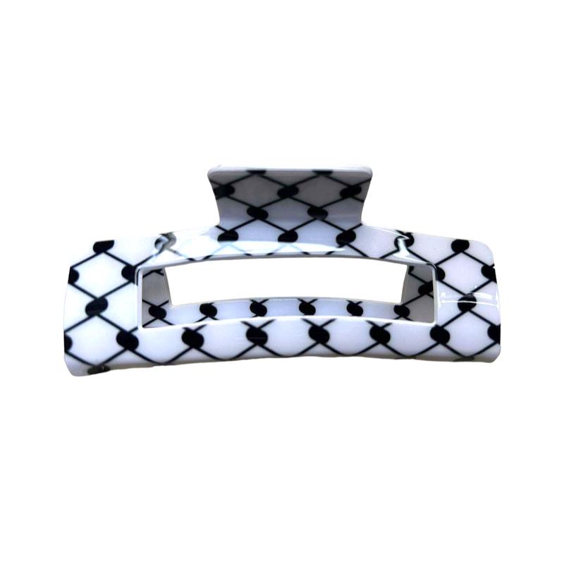 Keffiyeh Hair Clip Large Hatta kufiya Hair Claw