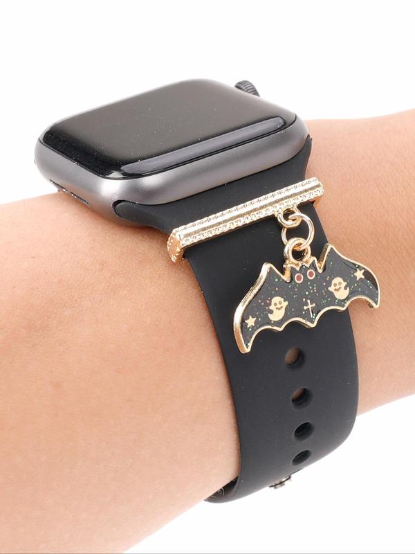 Fashionable Watch Band Accessories for Women & Men, Halloween Themed Watch Band Decoration Ring, Trendy All-match & Exquisite Watch Band Charms for Birthday Gift