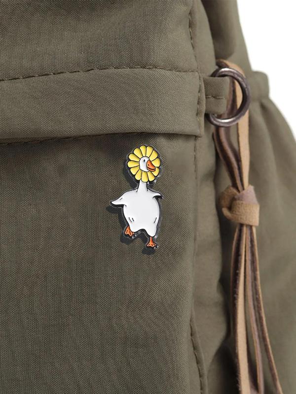 Cute Duck Design Brooch, Animal Design Pin for Women & Men, Fashion Brooch for Party, Daily Clothing Decor, Trendy All-match & Exquisite Brooch for Birthday Gift