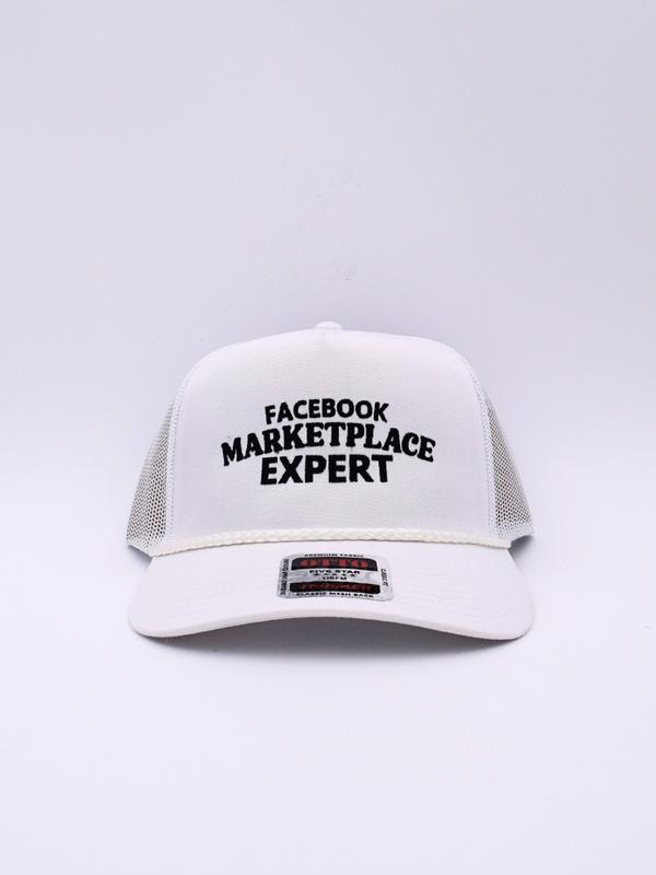 Facebook Marketplace Expert Hat - Professional & Stylish Printed Caps