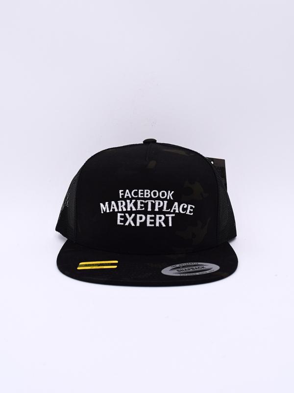 Facebook Marketplace Expert Hat - Professional & Stylish Printed Caps