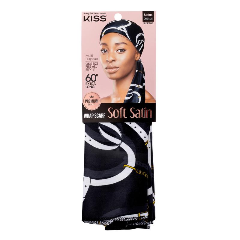 KISS Colors & Care Soft Satin Wrap Scarf