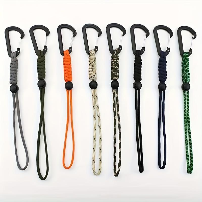 Paracord Keychain, 1 Count Anti-lost Rope, Backpack Anti-lost Rope, Outdoor Emergency Key Rope, Sports & Outdoor Accessories, Christmas Gift