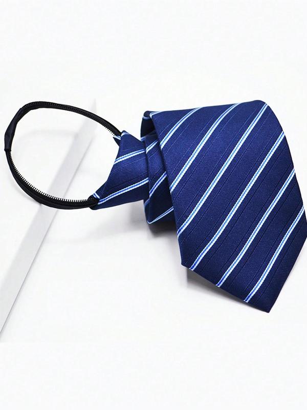 Men's Business Striped Pattern Tie, Business Formal Tie, Fashion Accessories for Men, Suitable for Business Office