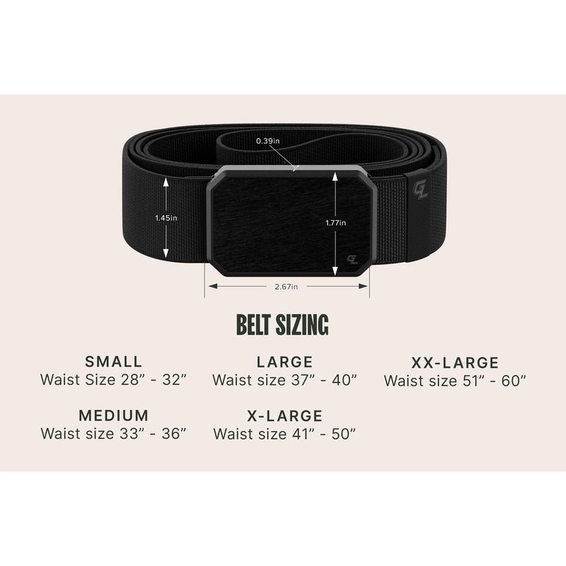 Hero Flag Groove Belt Black Deep Stone