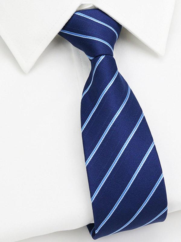 Men's Business Striped Pattern Tie, Business Formal Tie, Fashion Accessories for Men, Suitable for Business Office