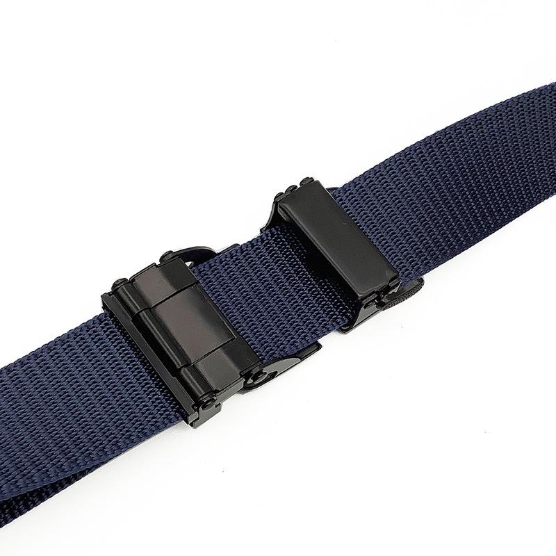 Men's Belt Tactical Belt Automatic Buckle Outdoor Leisure Belt Quick-drying Woven Waistband, Ideal choice for Gifts