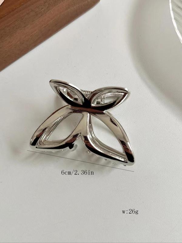 Fashion Hollow out Butterfly Shaped Design Hair Claw for Women, Casual Simple for Commute, Elegant All-match Fashion Accessories for Daily Wear