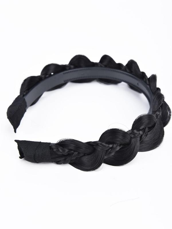 Braided Hair Hoop, Fashionable Hair Accessories for Women & Girls, Elegant All-match Fashion Accessories for Daily Wear