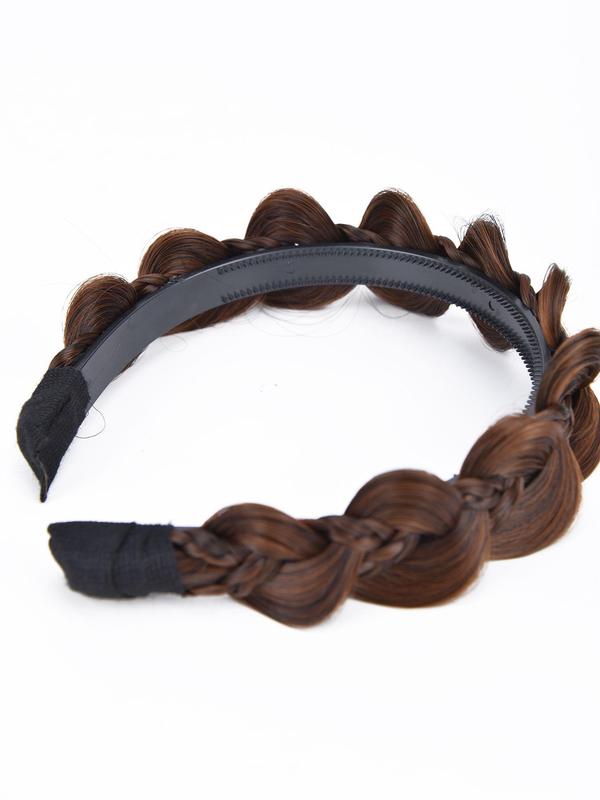 Braided Hair Hoop, Fashionable Hair Accessories for Women & Girls, Elegant All-match Fashion Accessories for Daily Wear