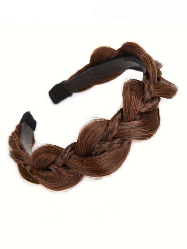 Braided Hair Hoop, Fashionable Hair Accessories for Women & Girls, Elegant All-match Fashion Accessories for Daily Wear