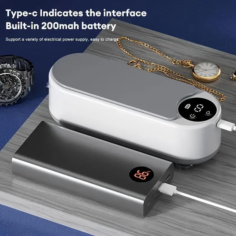 High-frequency Ultrasonic Glasses Cleaner Machine, Wireless Control Glasses Cleaner, Multi-purpose Cleaning Equipment for Eyewear and Accessories