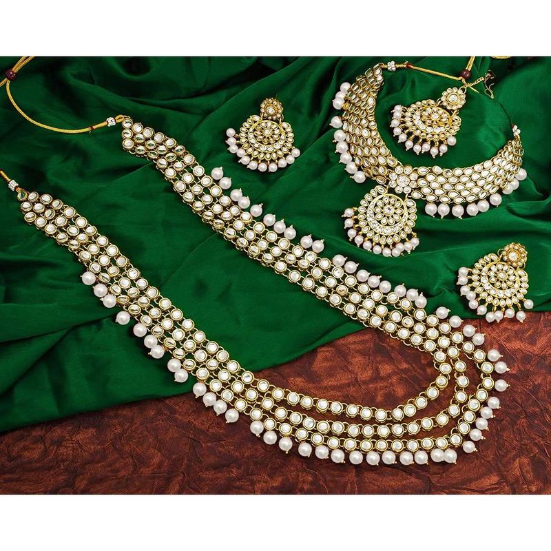 Wedding Heavy Bridal Traditional Jewellery Set Gift for Women