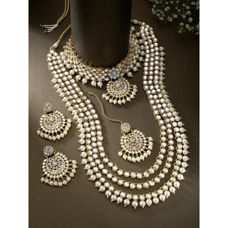 Wedding Heavy Bridal Traditional Jewellery Set Gift for Women