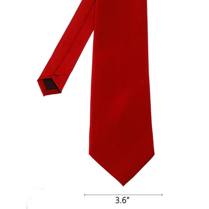 New Hot Trend! Solid Color Plain Classic Necktie Men's Tie