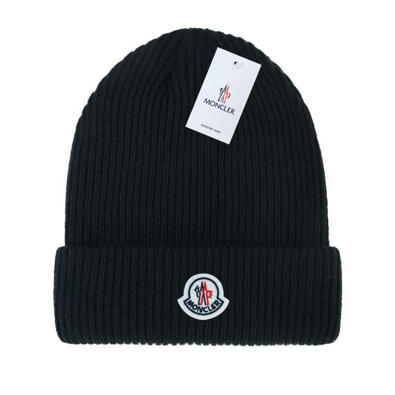 Moncler Knitted Hip Hop Beanie Hat for Men&Women,2024 New Autumn Winter Warm Cap with Embroidery