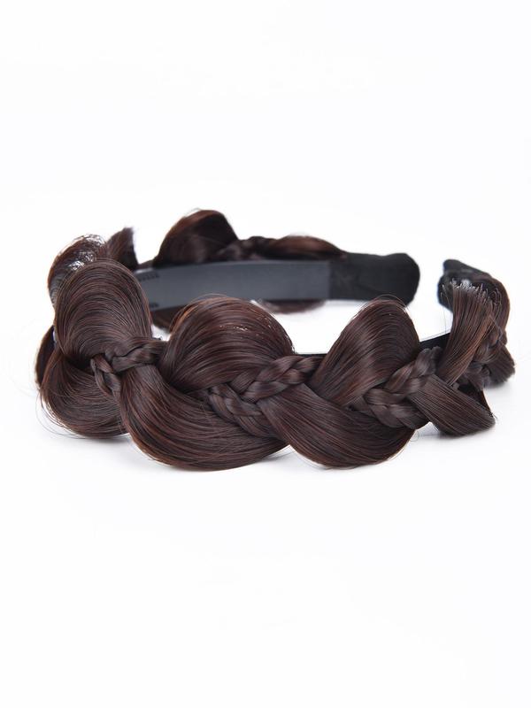 Braided Hair Hoop, Fashionable Hair Accessories for Women & Girls, Elegant All-match Fashion Accessories for Daily Wear