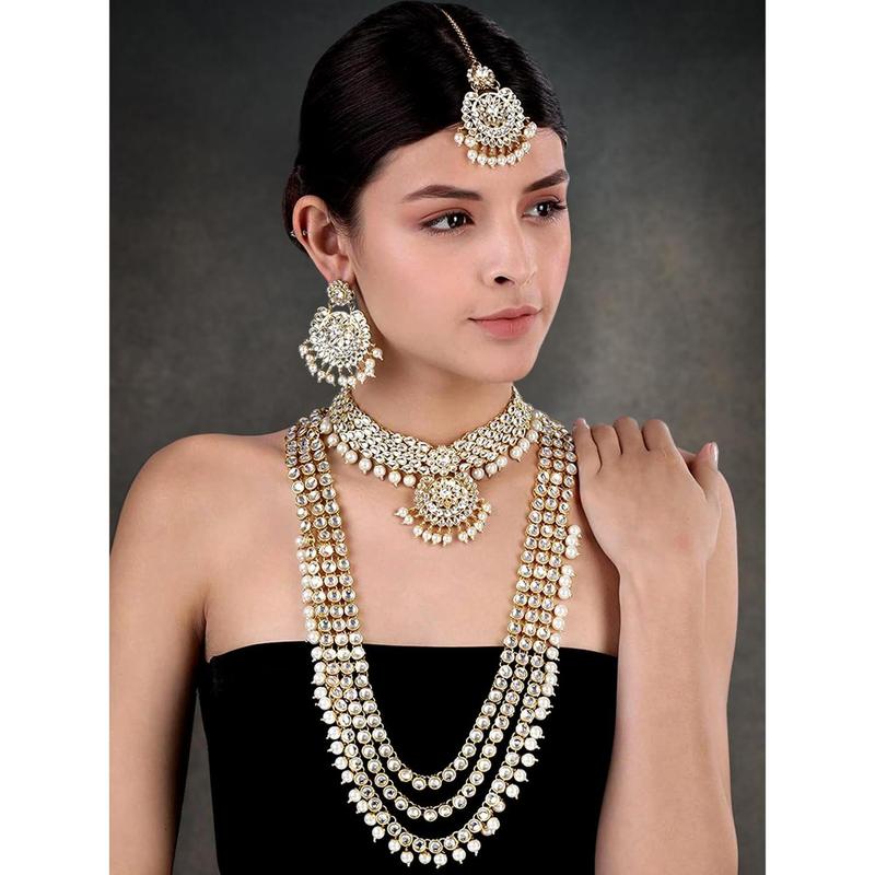 Wedding Heavy Bridal Traditional Jewellery Set Gift for Women