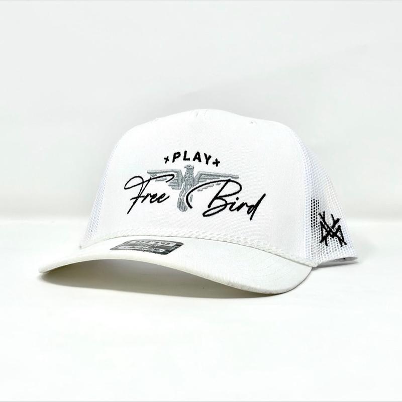 Play Free Bird Trucker Hat by The Mad Hatter Company