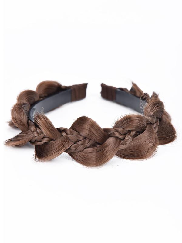 Braided Hair Hoop, Fashionable Hair Accessories for Women & Girls, Elegant All-match Fashion Accessories for Daily Wear