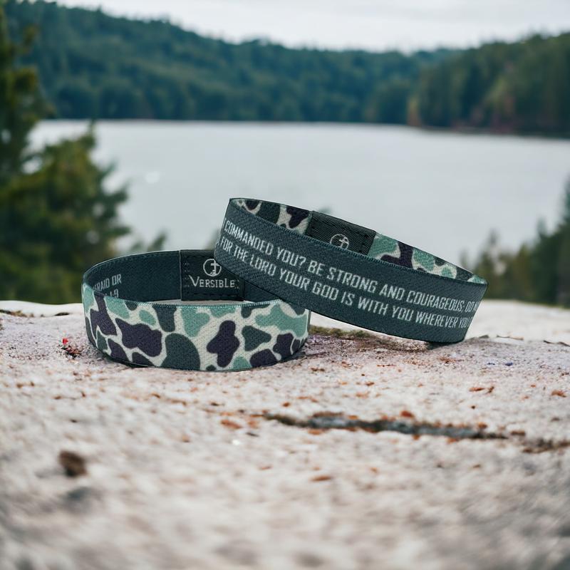 River Rock Camo Series - 6 Unique Designs   Verses in 5 Sizes