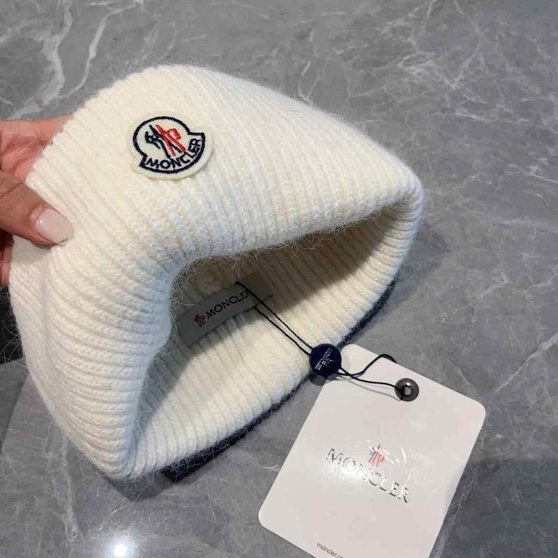 Moncler Knitted Hip Hop Beanie Hat for Men&Women,2024 New Autumn Winter Warm Cap with Embroidery