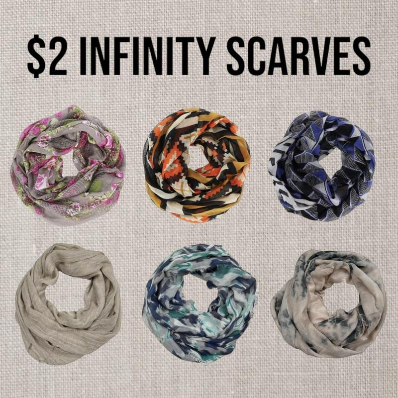 2024 Fall Winter Infinity Scarf Collection： Modern Geometric Prints, Romantic Floral Designs, and Handcrafted Tie-Dye Infinity Scarves