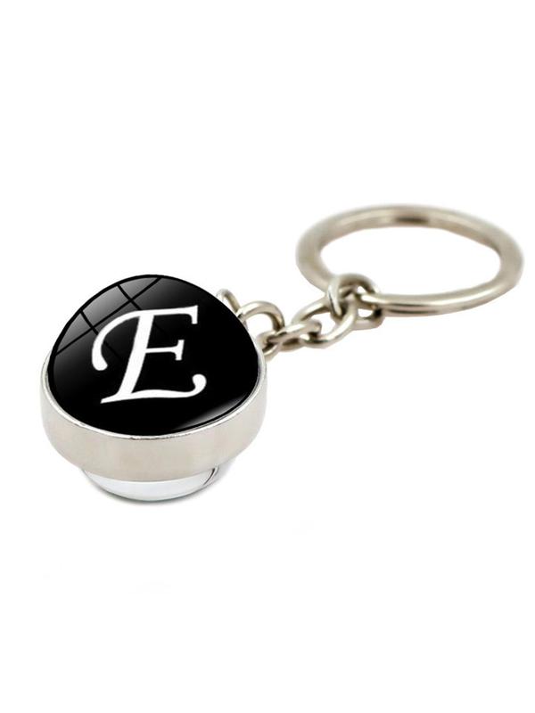 Trendy Minimalist 26 Letter Pendant Keychain, Meaningful Pendant for Personalized Jewelry Making, Fashionable Charm for Men & Women for Jewelry Making