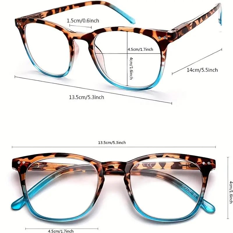 - OiO Eyewear Vintage Square Glasses