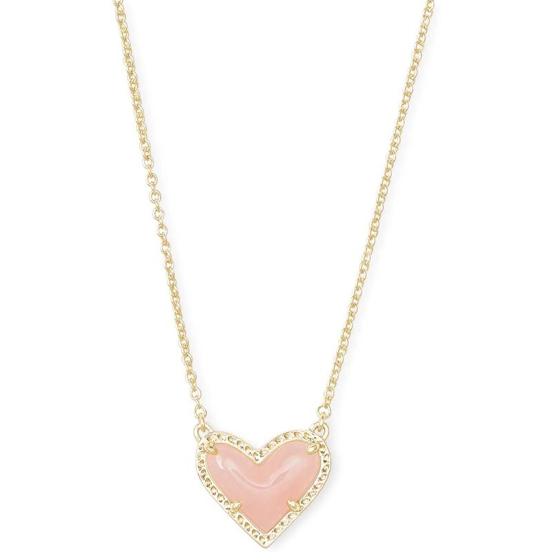 Ari Heart Kendra Scott Adjustable Length Pendant Necklace for Women, Fashion Jewelry