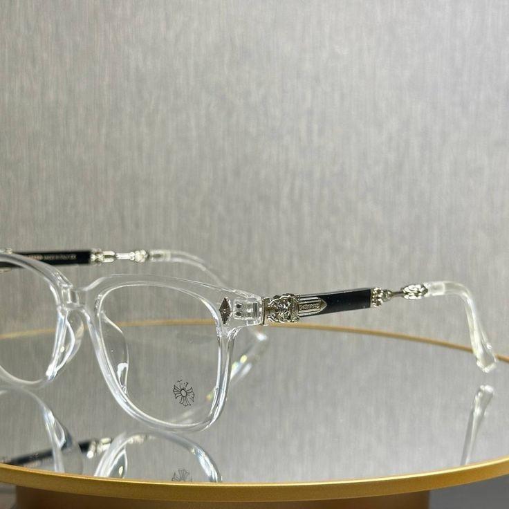 Trendy Chome Heart Glasses Frames for Men and Women - Trendy Fashion Eyewear, Style Chome Hear Eyeglasses, Top Trending Glasses And Frames