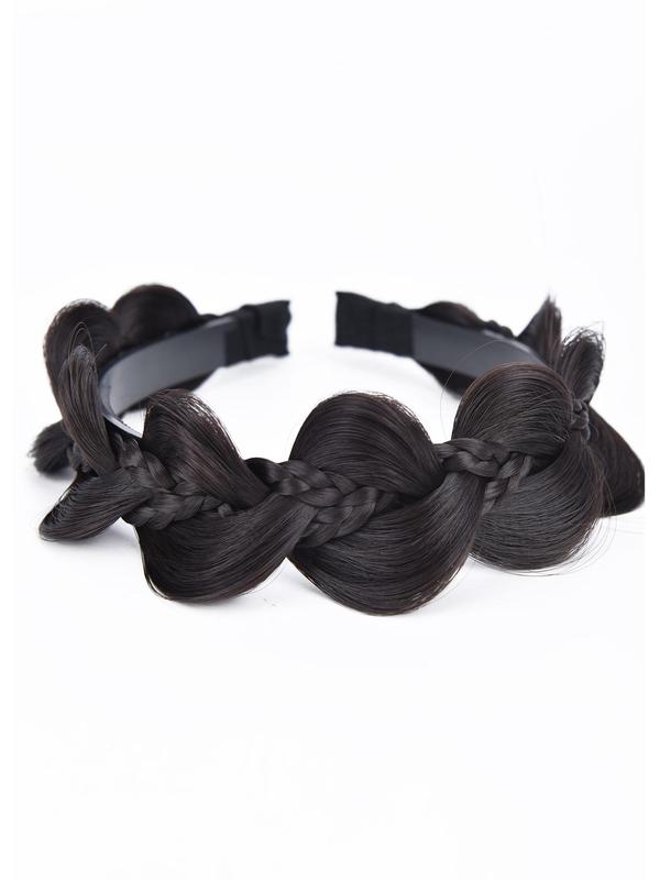 Braided Hair Hoop, Fashionable Hair Accessories for Women & Girls, Elegant All-match Fashion Accessories for Daily Wear