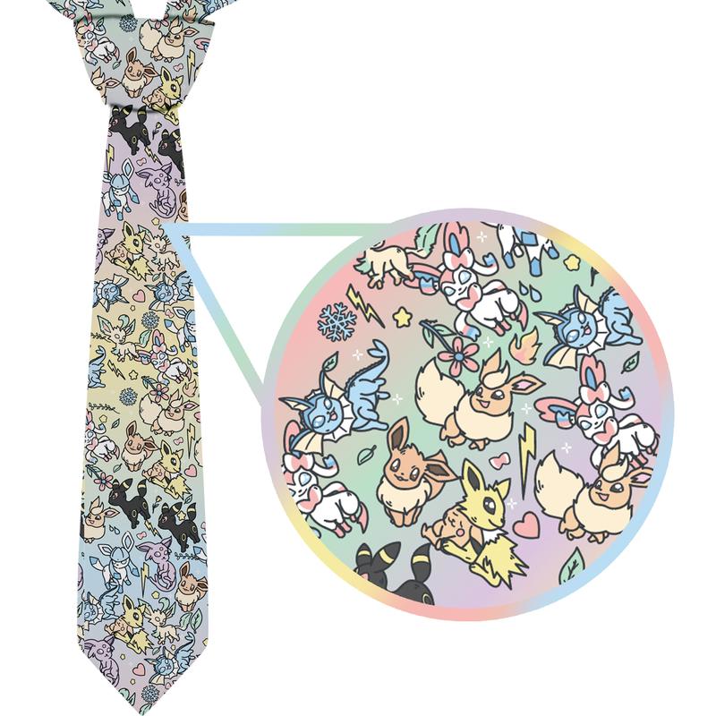 Eeveeelutions (Rainbow) Neck Tie