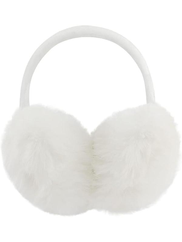 Women's Solid Color Fluffy Earmuffs, Fashionable Earmuffs for Fall & Winter, Warm Earmuffs for Outdoor Sports