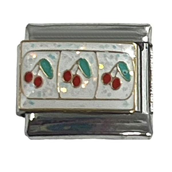 Italian Charm Link Cherries Slot Machine 9mm