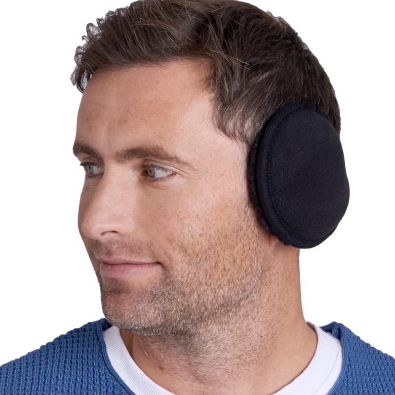 2 Pack Unisex Winter Fleece Ear Muffs