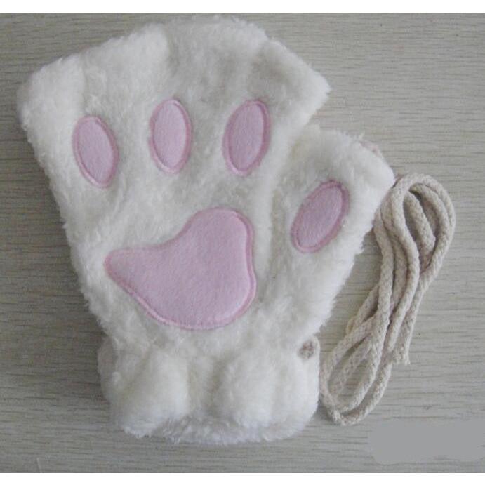 Winter Cover Paw Bear Cat Claw Gloves