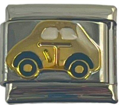 Italian Charm Link Charm Cute Car 9mm  - Unisex