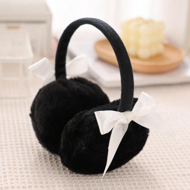 Women Plush Earmuffs Set, Warm Ear Protection For Autumn Winter