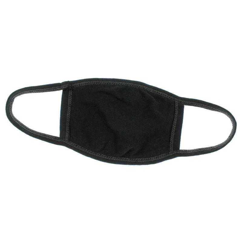 Reusable Face Mask Mouth Mask Black Breathable Anti-Dust Cotton Made In USA