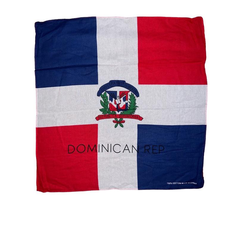 Versatile Dominican Republic flag bandana for all occasions